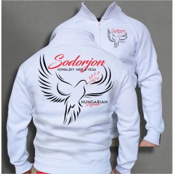   Kowalsky meg a Vega - Sodorjon férfi cipzáras, galléros pulóver