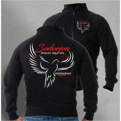   Kowalsky meg a Vega - Sodorjon férfi cipzáras, galléros pulóver