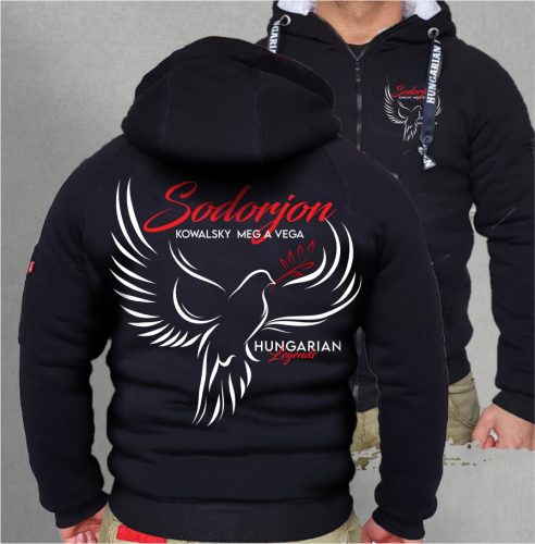 Kowalsky meg a Vega - Sodorjon férfi sherpa béléses cipzáras pulóver