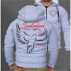   Kowalsky meg a Vega - Sodorjon férfi sherpa béléses cipzáras pulóver