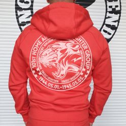   101. Puma mintás férfi kapucnis cipzáras pulóver - hímzett mintával