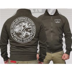   101. Puma férfi cipzáras, galléros pulóver - hímzett mintával