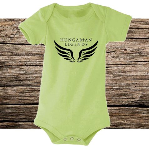 Angyal mintás baba body