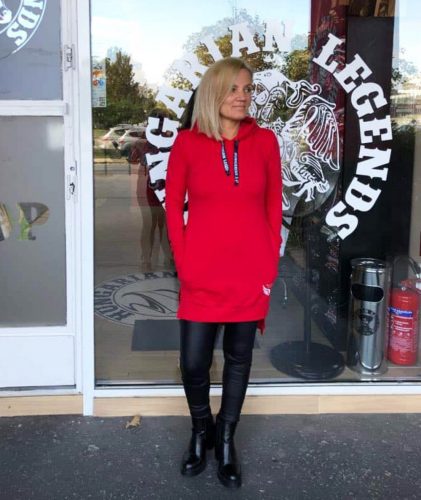 Angyal - női kapucnis ruha