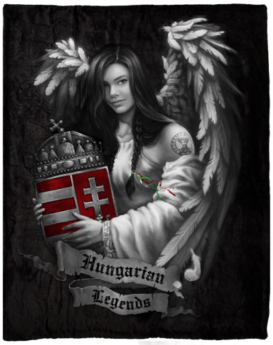 Angyal mintás pléd - Hungarian Legends