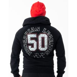 Férfi kapucnis cipzáras pulóver - egyedi hímzéssel