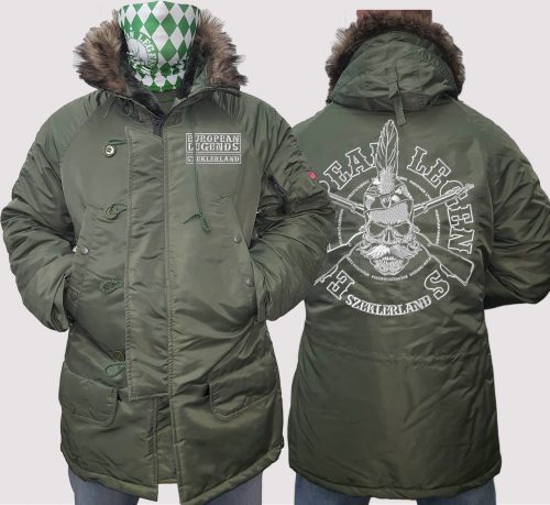 European Legends - SZEKLERLAND N3B Parka - hímzett