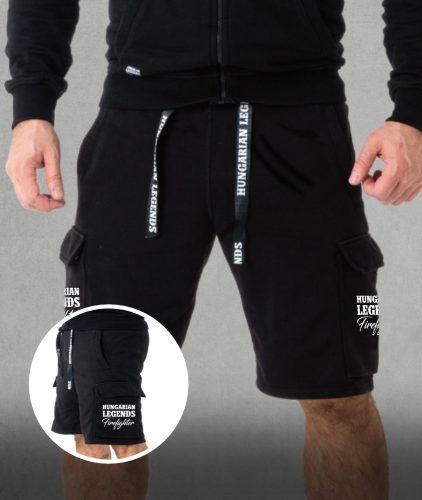 Tűzoltó férfi cargo rövidnadrág