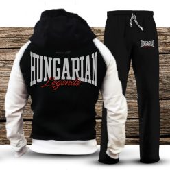 Hungarian Legends férfi szabadidőruha szett, hímzett