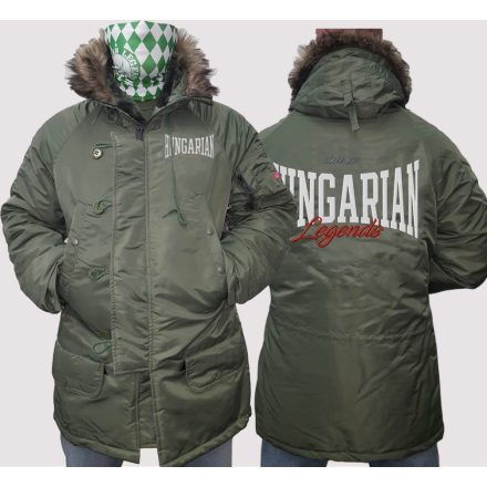 Hungarian Legends N3B Parka - hímzett