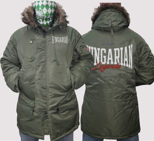 Hungarian Legends N3B Parka - hímzett