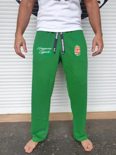 Magyar címeres férfi melegítőnadrág - hímzett
