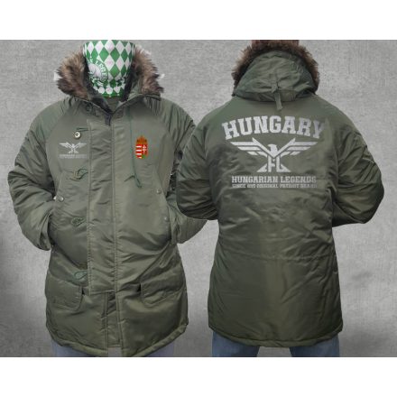 Magyar címeres 2024 N3B Parka - hímzett