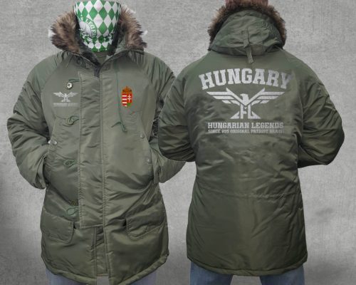Magyar címeres 2024 N3B Parka - hímzett