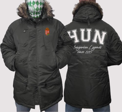 Magyar címeres N3B Parka - hímzett
