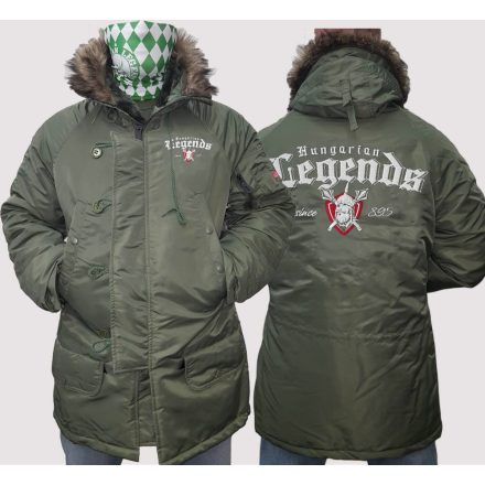 Hungarian Legends N3B Parka - hímzett