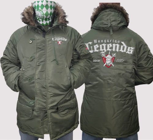 Hungarian Legends N3B Parka - hímzett
