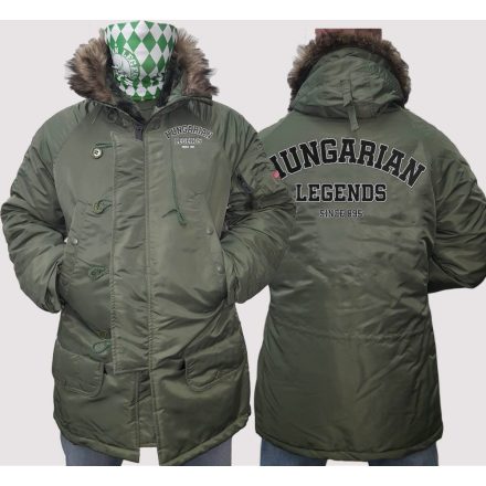 Hungarian Legends N3B Parka - hímzett