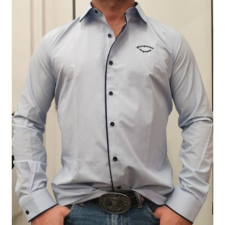 Hungarian Legends -  slim fit férfi hosszú ujjú ing