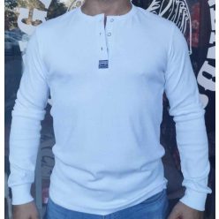 Hungarian Legends gombos, férfi hosszú ujjú póló