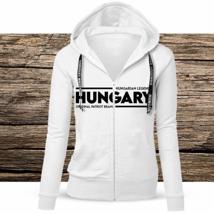 HUNGARY - OPB női cipzáras, kapucnis pulóver