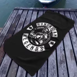 Hunyadi János mikroszálas strandtörölköző
