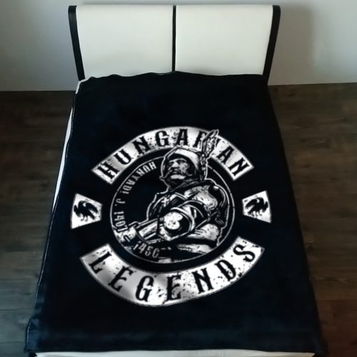 Hunyadi János mintás pléd - Hungarian Legends
