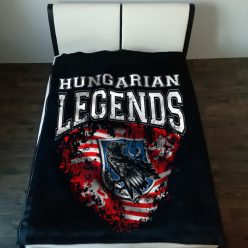 Hunyadi zászlós mintás pléd - Hungarian Legends
