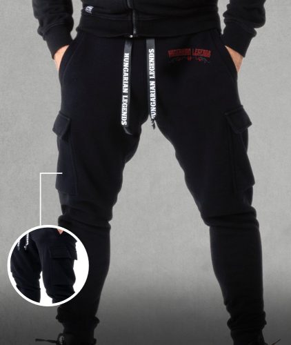 Legends - Népi motívumos férfi oldalzsebes melegítőnadrág