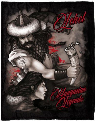 Lehel kürtje mintás pléd - Hungarian Legends