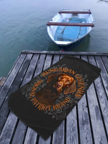 Magyar vizsla mikroszálas strandtörölköző