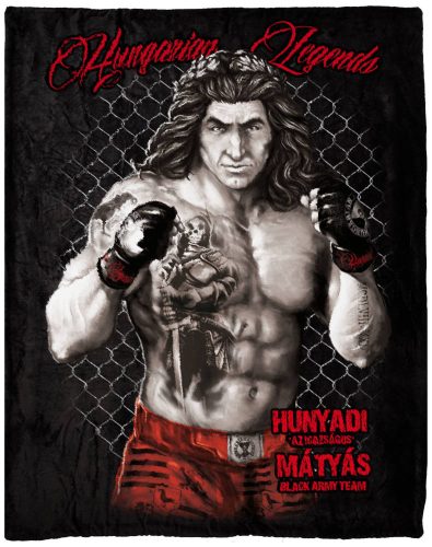 Mátyás király mintás pléd - Hungarian Legends