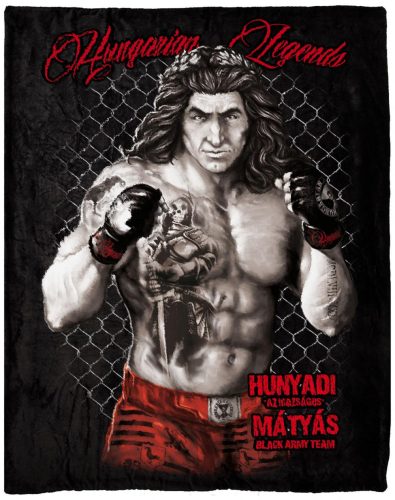Mátyás király mintás pléd - Hungarian Legends