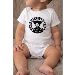 Magyar betyár mintás baba body