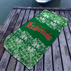 Népi motívumos S1 mikroszálas strandtörölköző