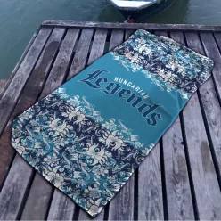 Népi motívumos S1 mikroszálas strandtörölköző