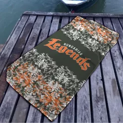 Népi motívumos S1 mikroszálas strandtörölköző