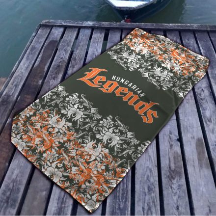 Népi motívumos S1 mikroszálas strandtörölköző