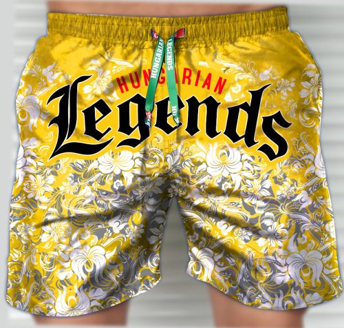 Népi motívumos S1 férfi fürdőnadrág