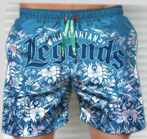 Népi motívumos S1 férfi fürdőnadrág