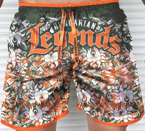 Népi motívumos S1 férfi fürdőnadrág