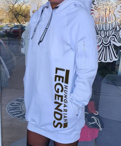 Hungarian Legends - Original Patriot Brand női hosszított, kapucnis pulóver