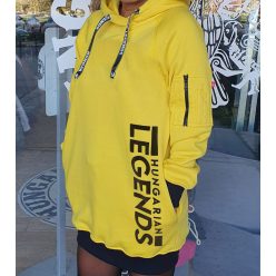   Hungarian Legends - Original Patriot Brand női hosszított, kapucnis pulóver