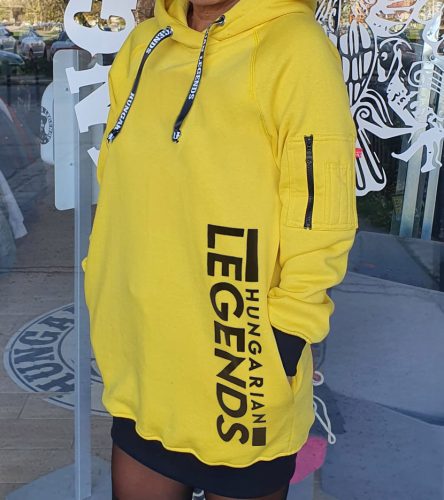 Hungarian Legends - Original Patriot Brand női hosszított, kapucnis pulóver