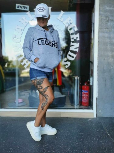 Hungarian Legends - Original Patriot Brand női kenguruzsebes pulóver