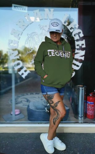 Hungarian Legends - Original Patriot Brand női kenguruzsebes pulóver