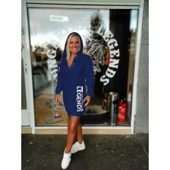   Hungarian Legends - Original Patriot Brand női gombos nyakú, kapucnis tunika