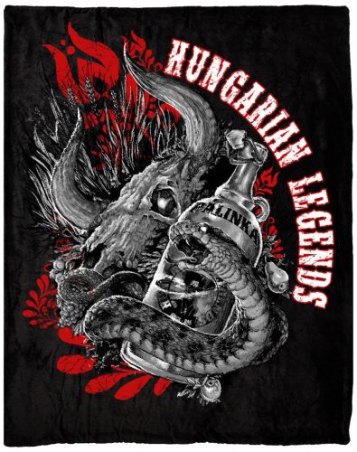 Pálinka mintás pléd - Hungarian Legends