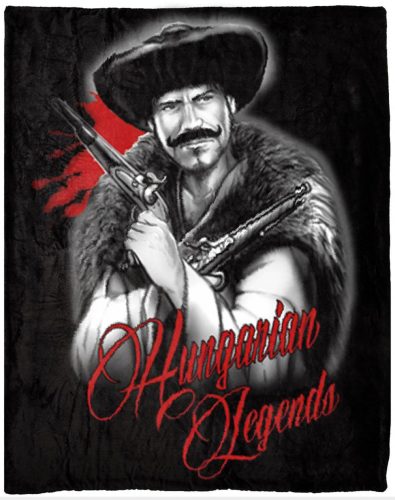 Pisztolyos betyár mintás pléd - Hungarian Legends
