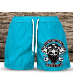 Motoros mintás férfi fürdőnadrág